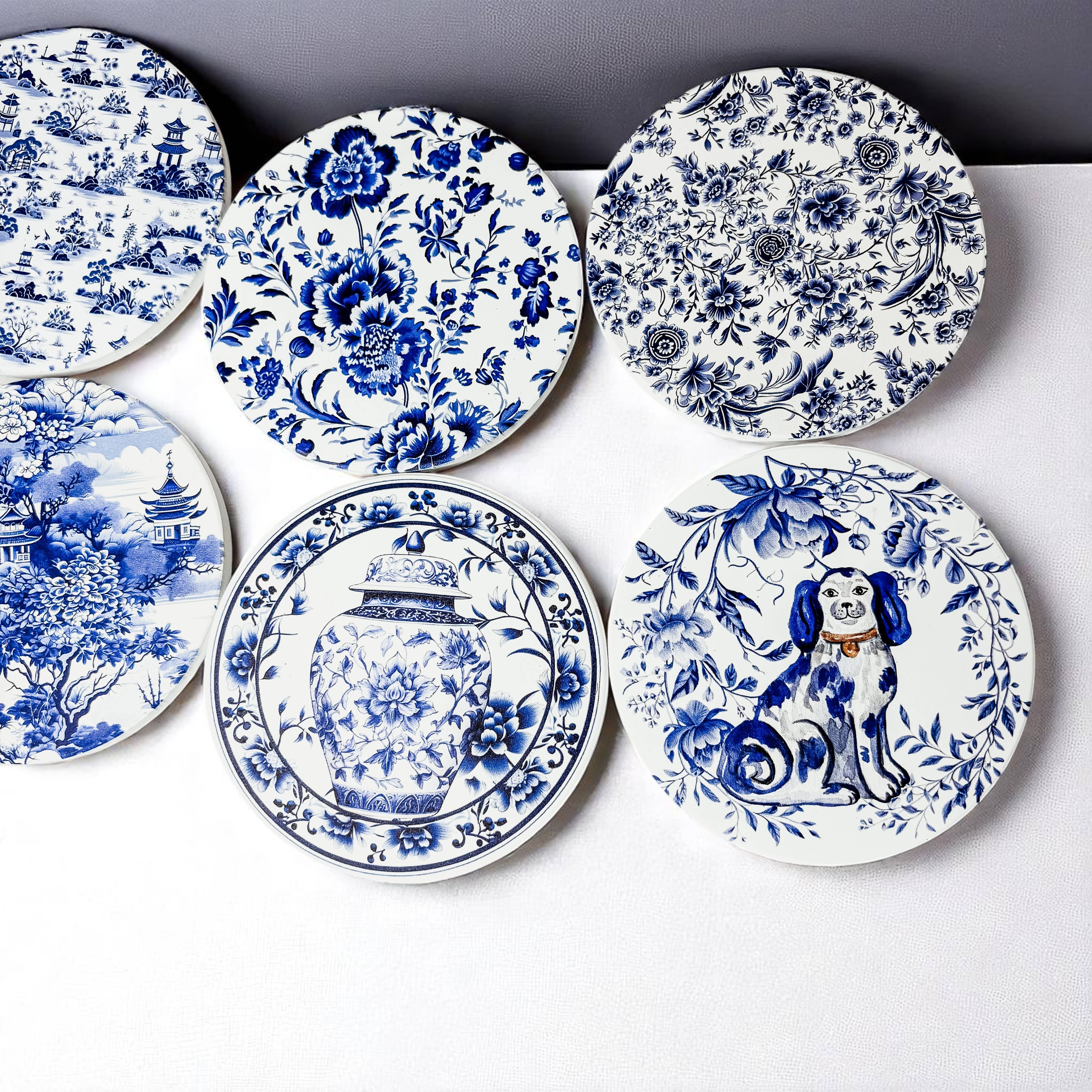 Gia Roma - Wholesale Onderzetters - Chinoiserie Halloween Onderzetters, Luxe Herfst Huisdecoraties91