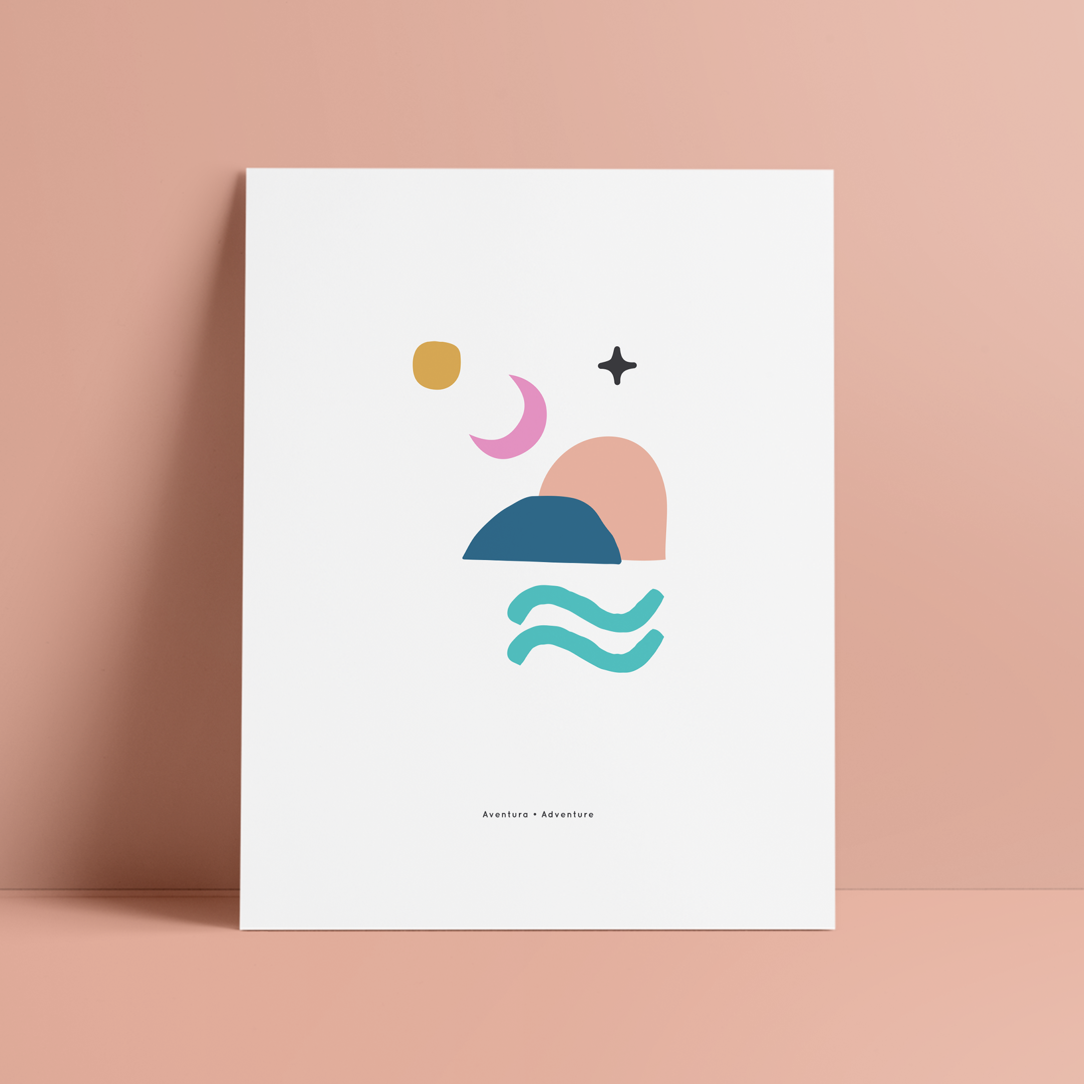 Ser Paraíso - Wholesale Art Print - Good Intentions: Adventure. Giclee Art Print. Edition 11