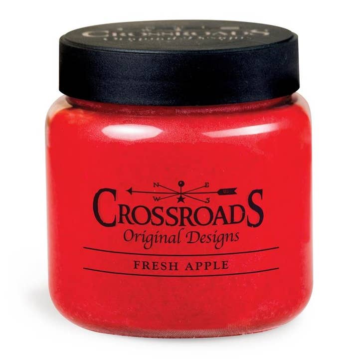 Fresh Apple - 16 oz. Candle for wholesale by Crossroads Original Designs