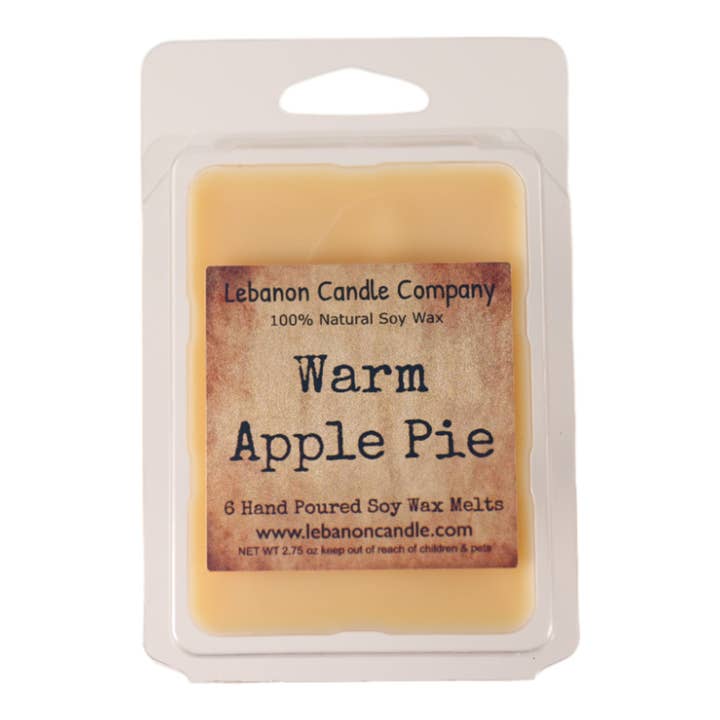 Warm Apple Pie Wax Melt for wholesale by Lebanon Candle Company