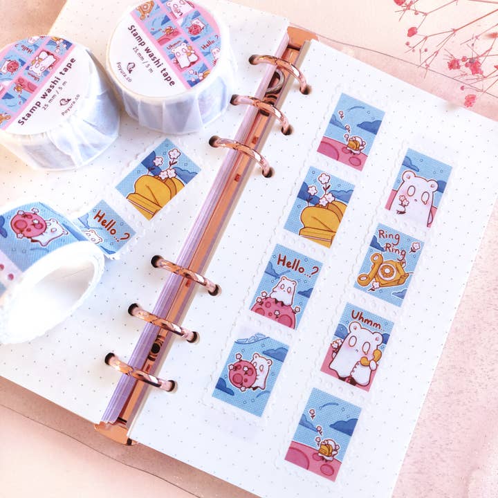 Ghost Stamp Washi Tape for wholesale by Poyura