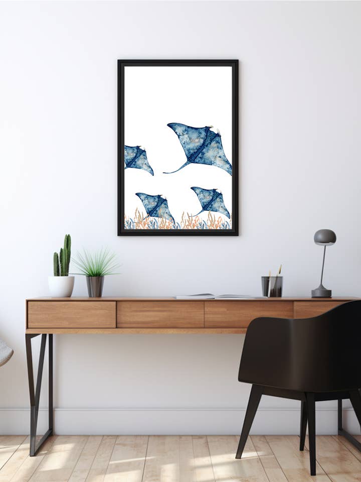 Sting Ray Print for wholesale by Homemade Hollydays Wholesale
