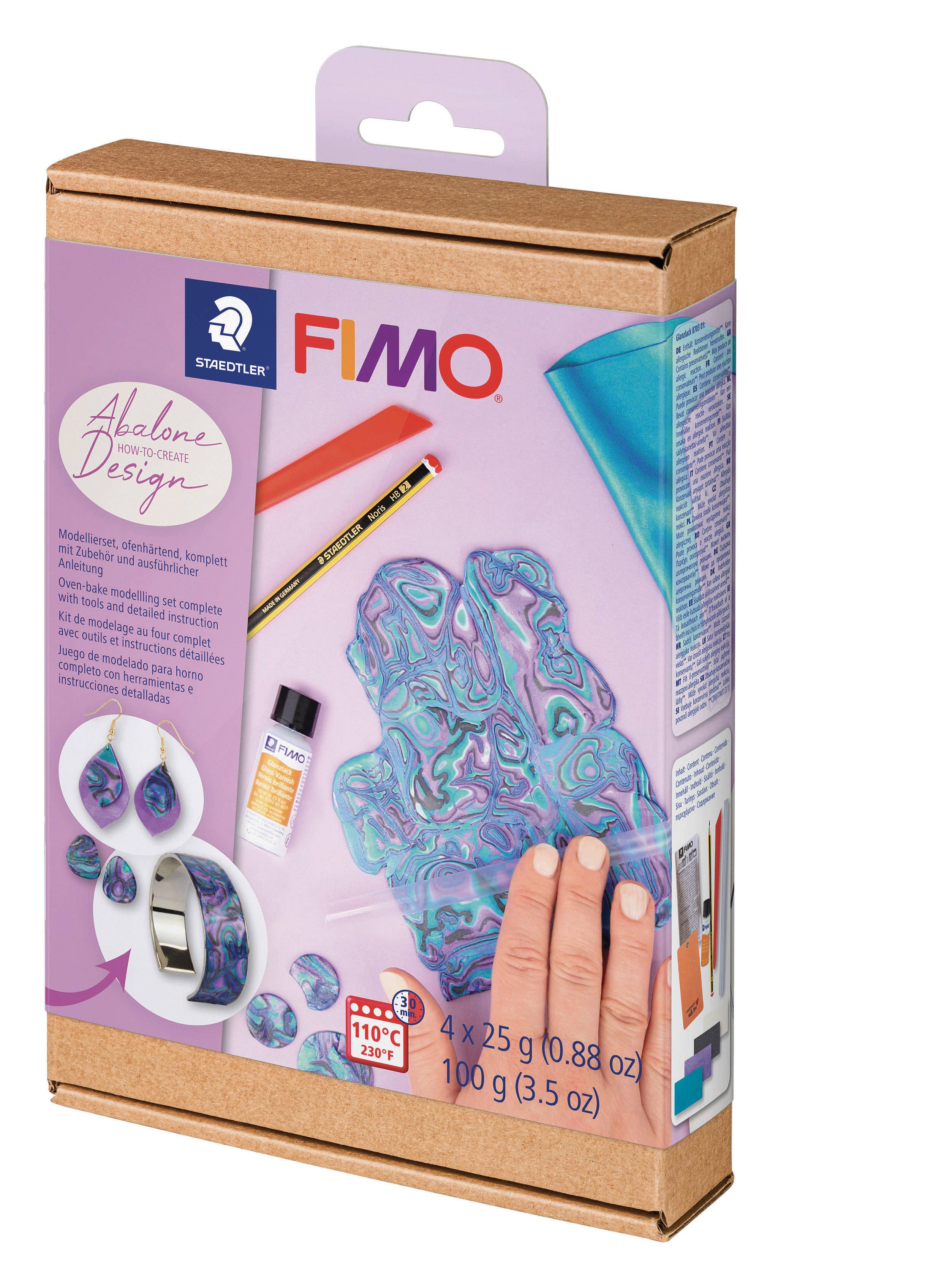 Graine Créative - Wholesale DIY Craft Kit - FIMO ABALONE EFFECT BOX1
