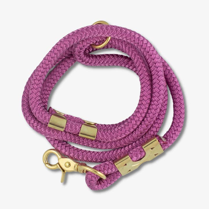 Berry Rope Dog Leash for wholesale by The Rover Boutique