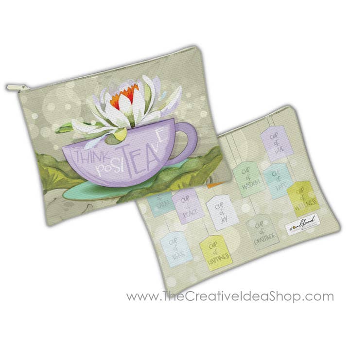 Bolsa de viaje con cremallera de lona 12/24/50/100 2T para venta al por mayor de The Creative Idea Shop