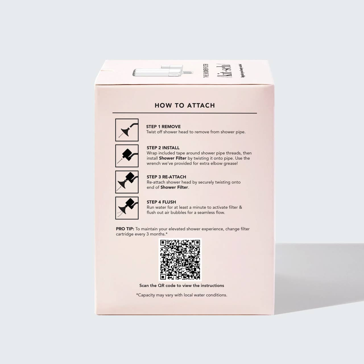 KITSCH - Wholesale Waterfilter - The Shower Filter - chroom11