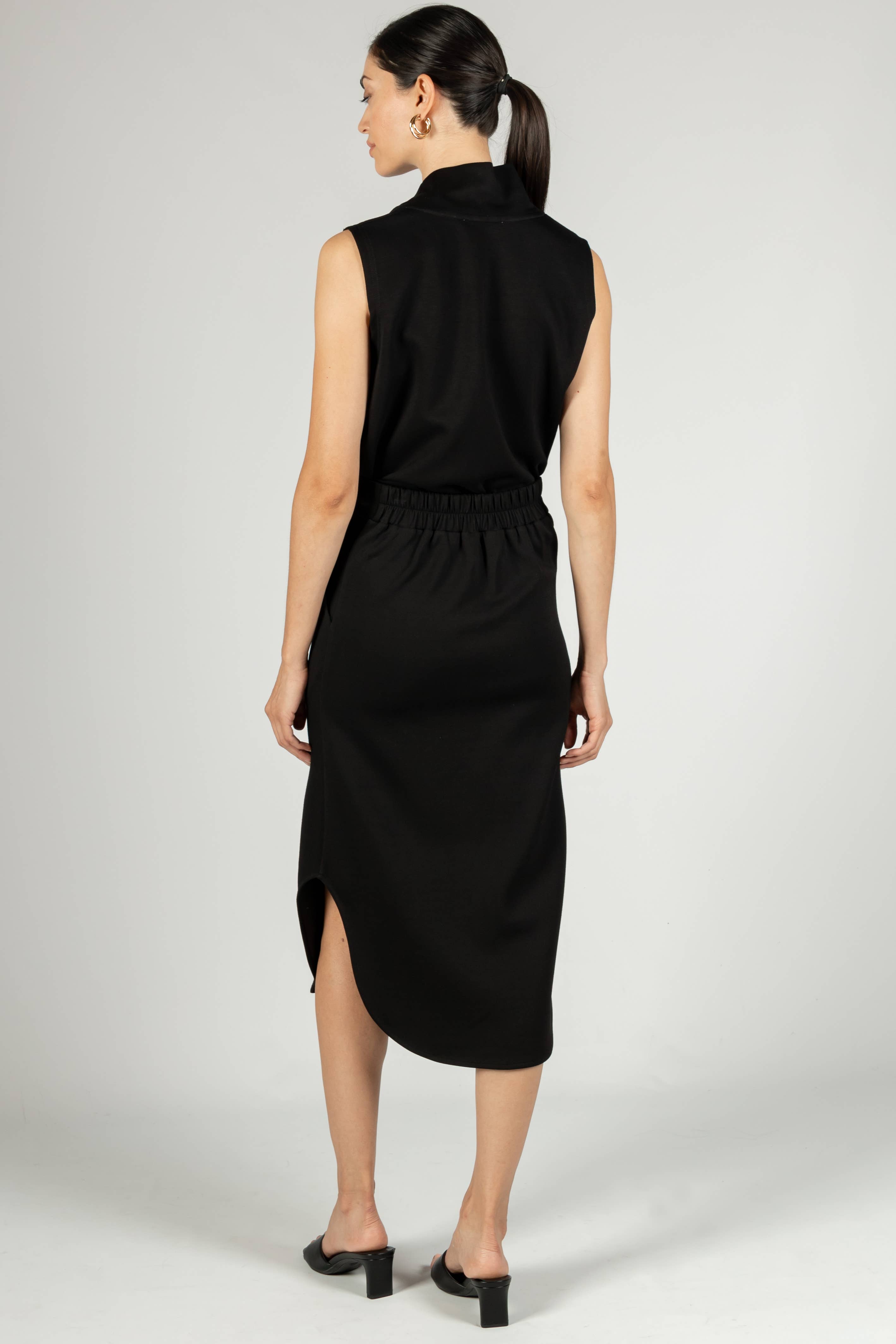 P. CILL - Vendita all'ingrosso Gonna - Donna - Gonna midi in modal Butter P. CILL11