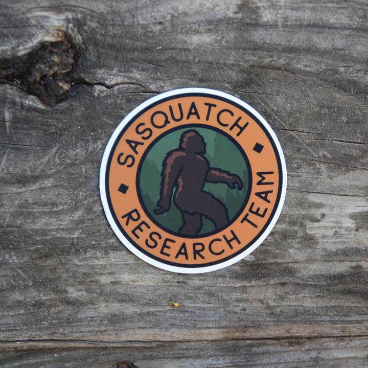 Squatchy - Wholesale Sticker - Sasquatch Research Team Bigfoot Sticker