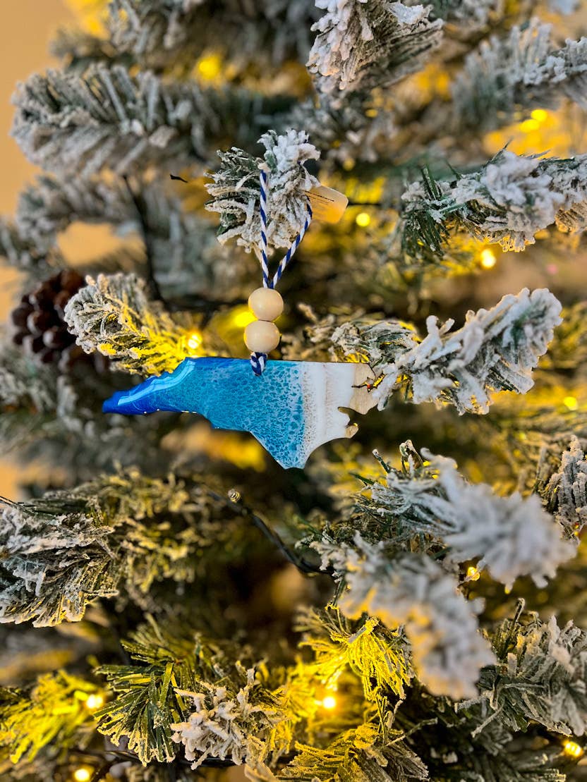 NMinnick Designs - Wholesale Ornament - North Carolina Beach Ornament1