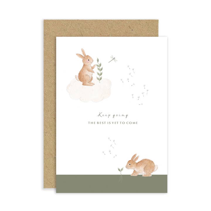 Keep Going & Growing Card | Everyday Card | Uplifting Cards for wholesale by Little Roglets