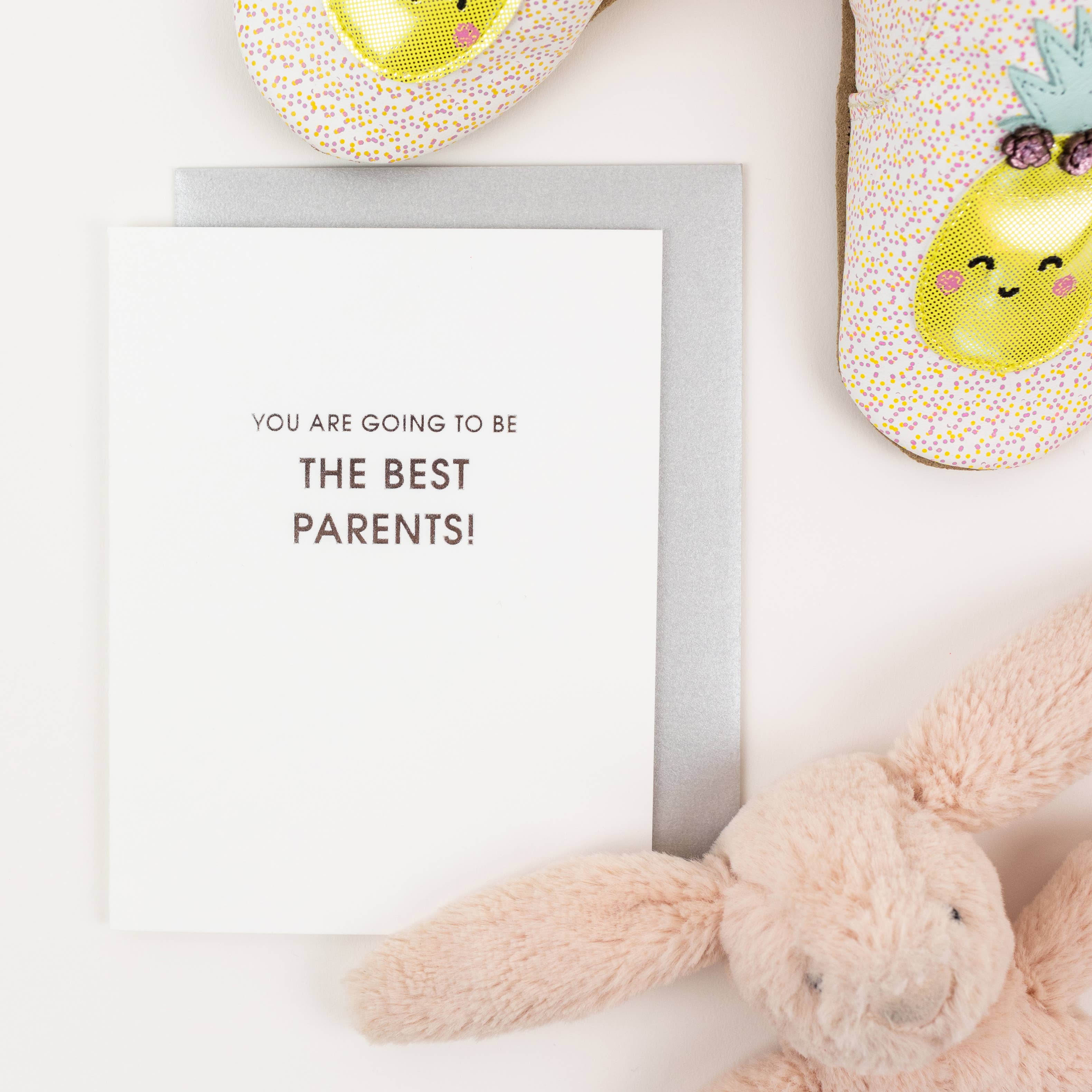 Chez Gagné - Wholesale Baby Card - You're Going to Be the Best Parents - New Parents/Baby Card1