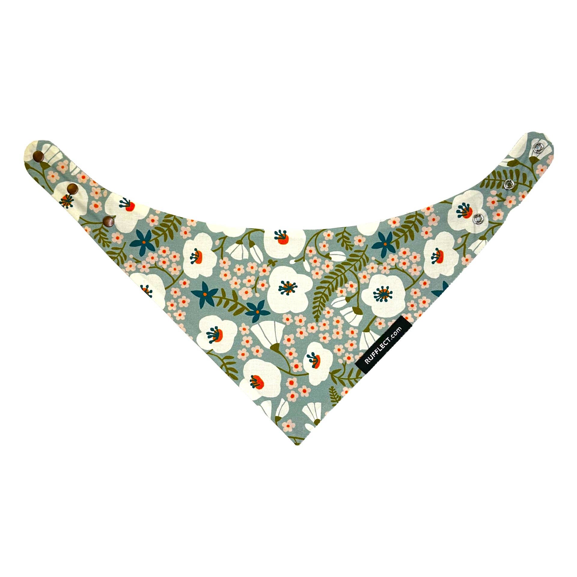 RUFFLECT Dog Bandanas - Wholesale Pet Bandana - Dog - Flora Organic Cotton RUFFLECT® Dog Bandana5