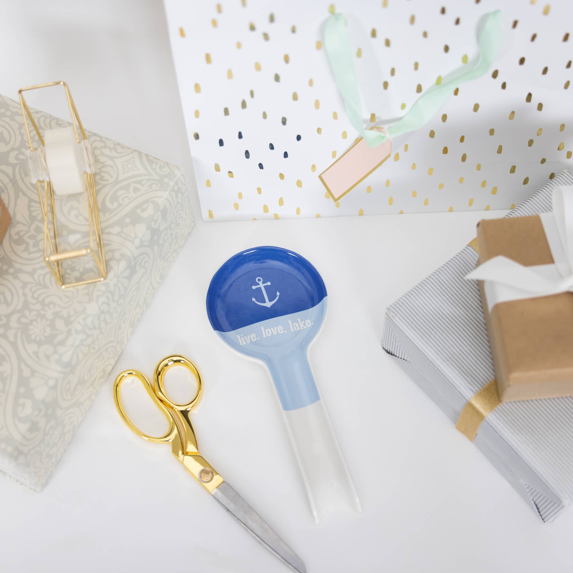 Pavilion - Wholesale Spoon Rest - Live. Love. Lake. - 9" Spoon Rest3