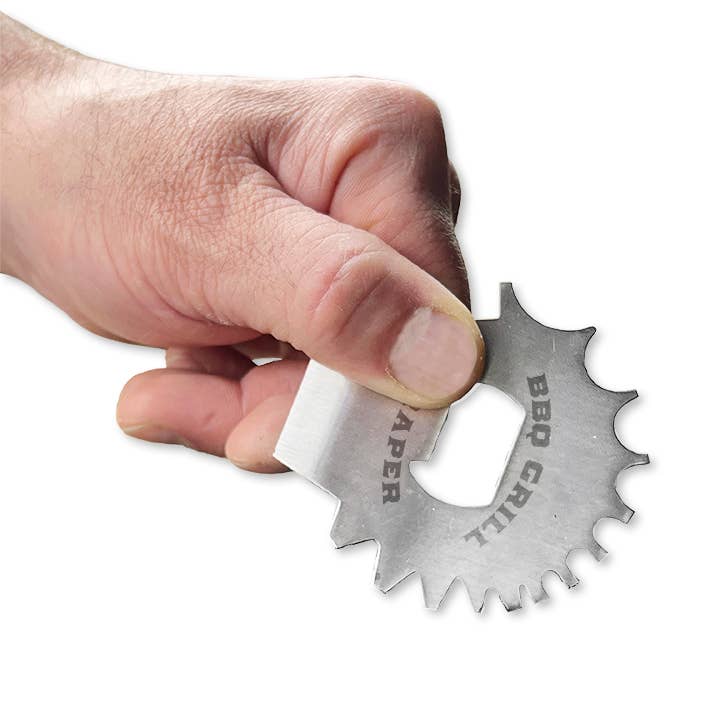 Lucky Jack – wholesale Outdoor grill tools – Universal Grill Scraper, BBQ Tool1