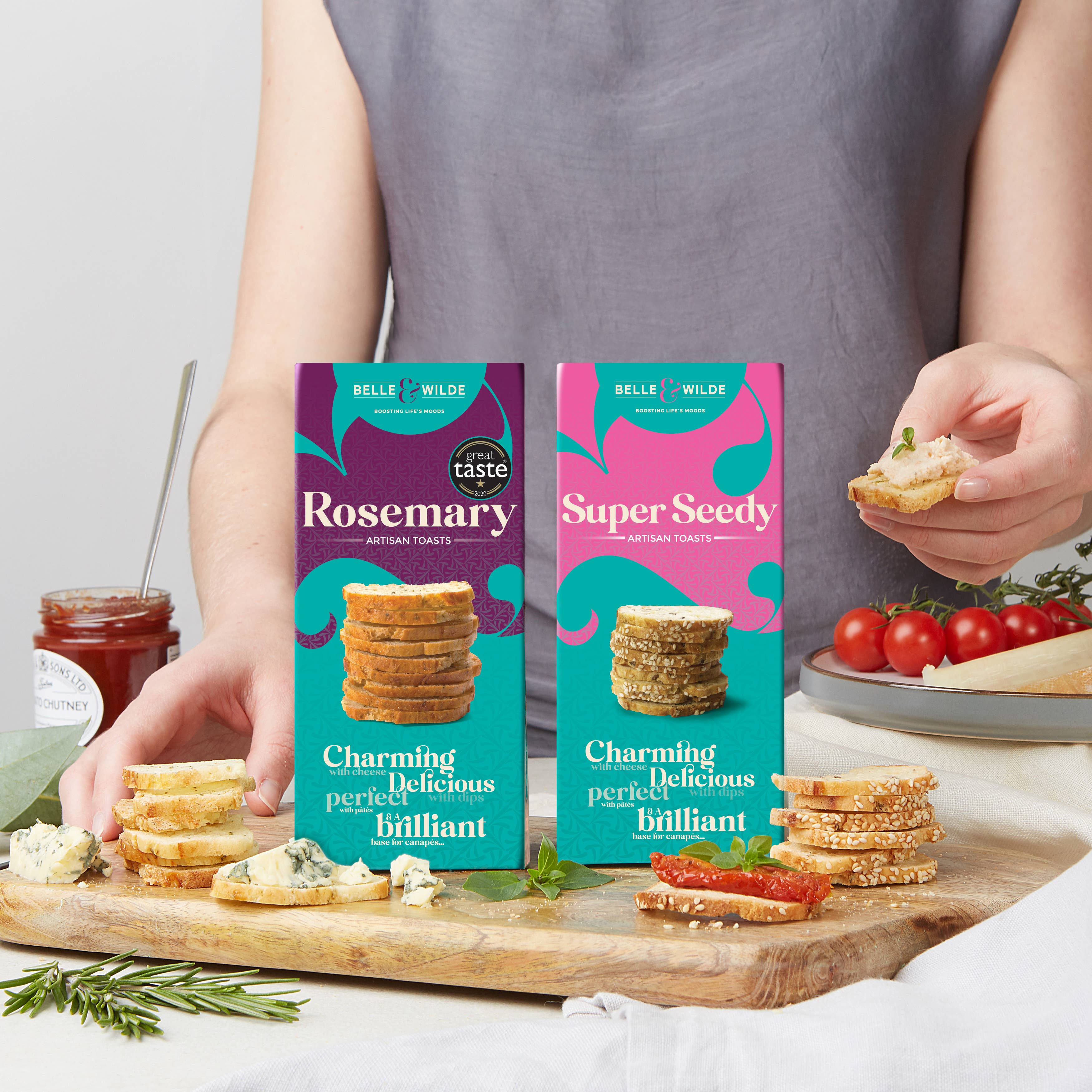 Belle & Wilde - Wholesale Crackers - Gluten Free Super Seedy Crackers2