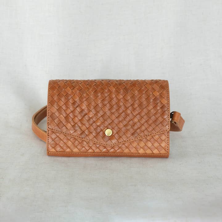 Woven DiMarco Crossbody Bag for wholesale by Elevate