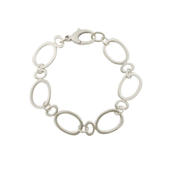 bracelet à petits doubles ovales pour la vente par Philippa Roberts