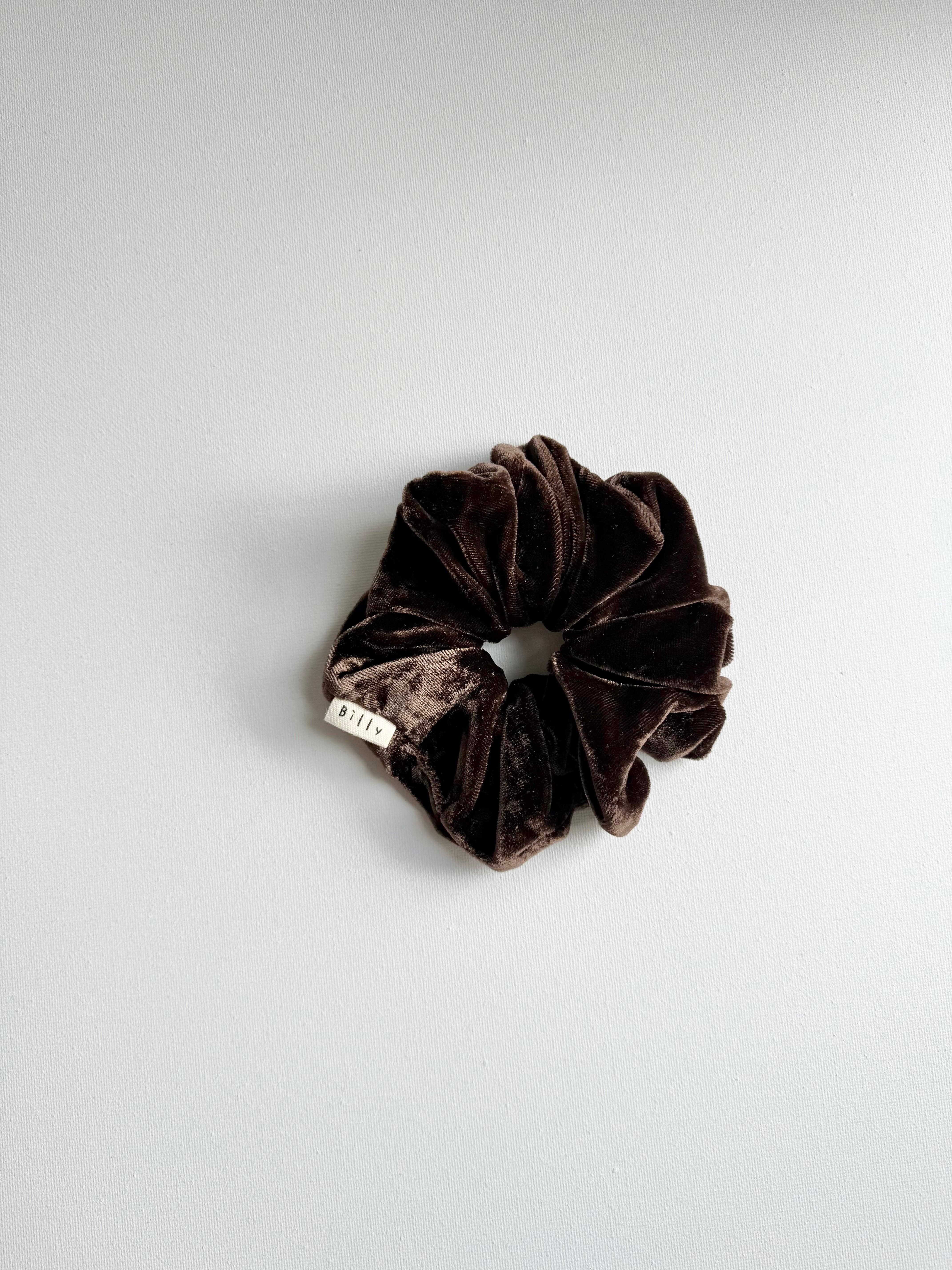 Billy Bamboo – Scrunchie - Mulher por atacado – ELÁSTICOS DE CABELO EM VELUDO DE SEDA - neutro (esgotado)4