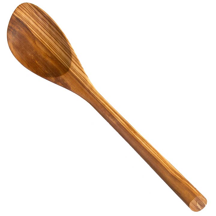Totally Bamboo - Wholesale Kitchen Spoon - Rock & Branch® Olive Wood Cooking Spoon, Safe for Nonstick
