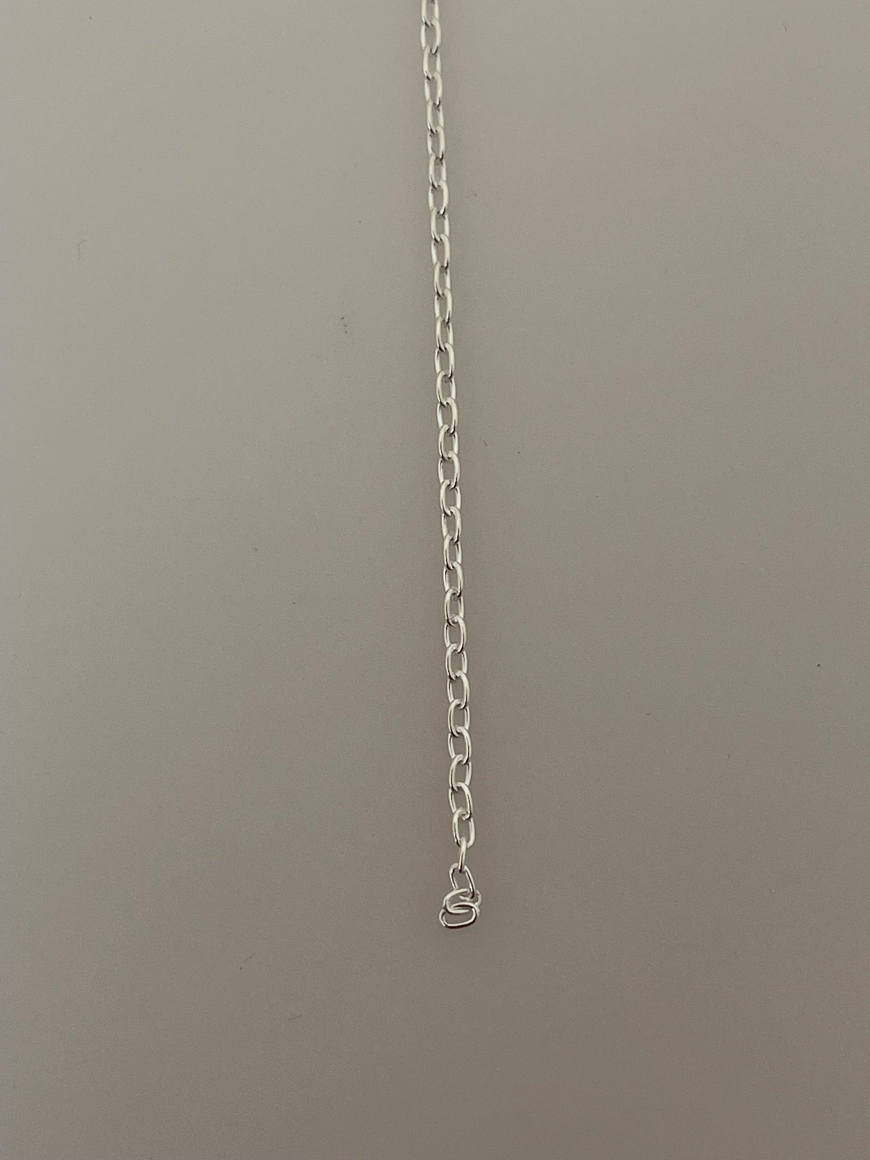 Purity Beads - Wholesale Craft Supplies - Sterling Silver Chain 925 Sterling Silver all the way through, Flat long Cable Chain | 1 Foot3