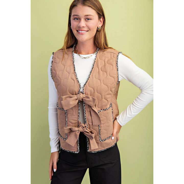 Gewatteerd Vest voor wholesale door STYLE USA