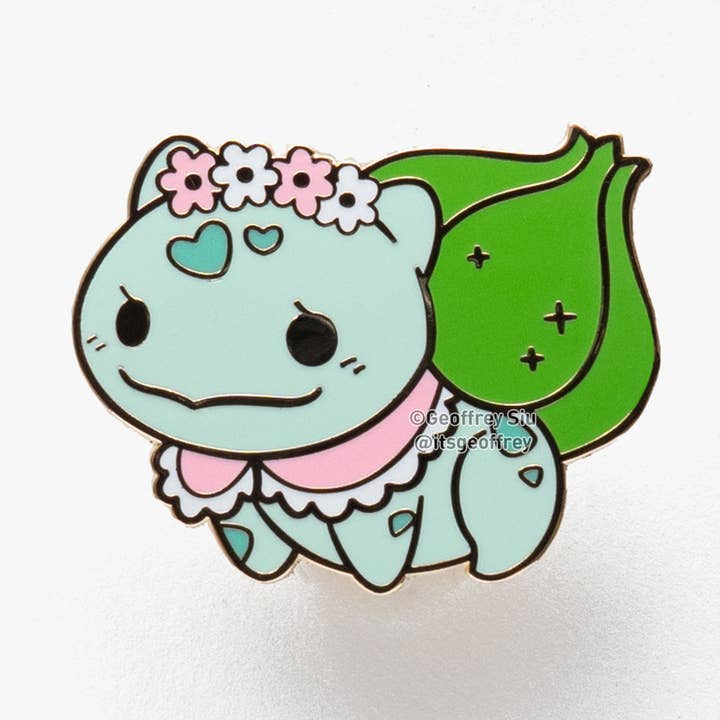 Pokema'am 1, harte Emaille-Pins für den Großhandel von Geoffrey Siu Art LLC