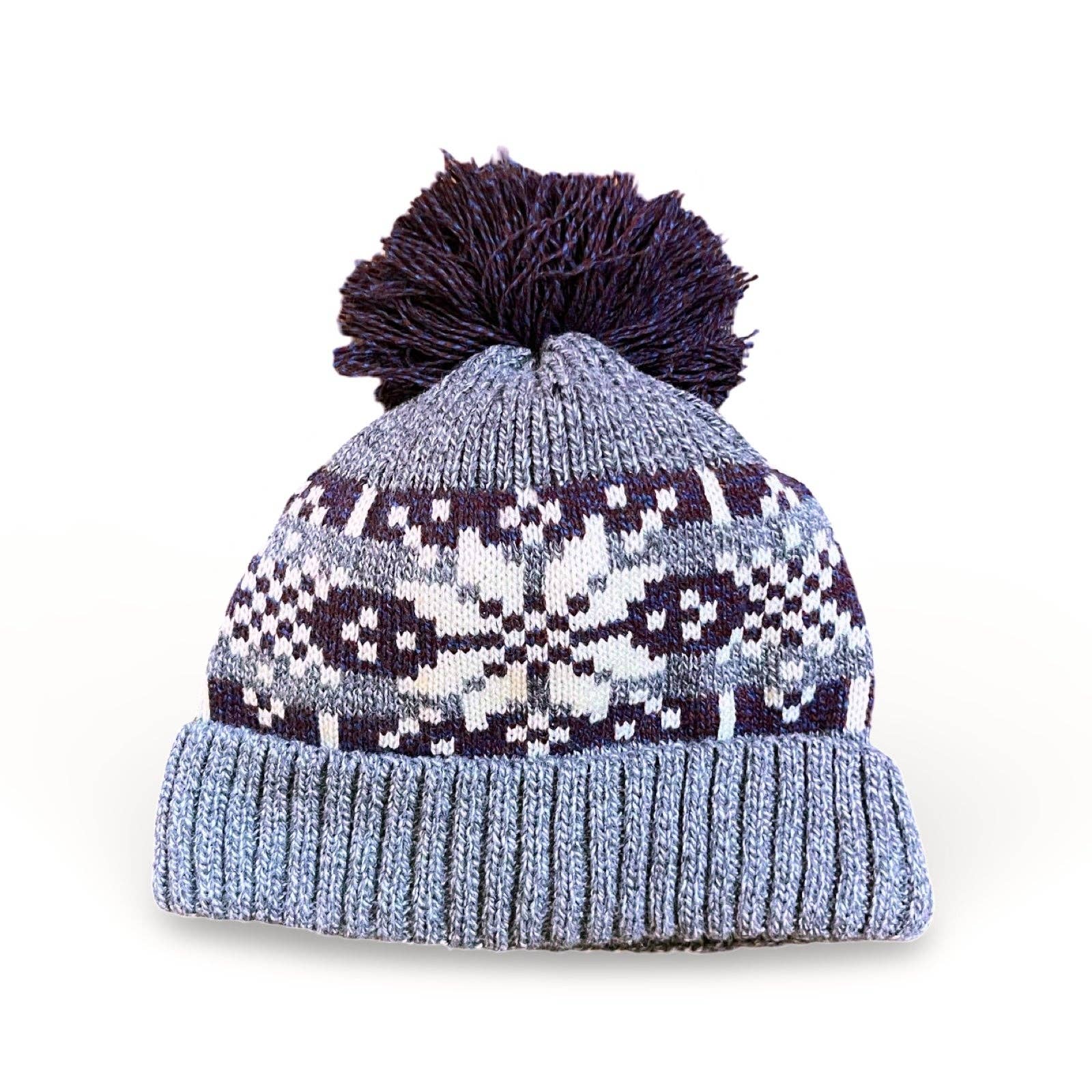 Nordic Wools - Wholesale Beanie - Unisex - Nordic Winter Hat Warm Beanie - Asenka - Violet - Unisex0