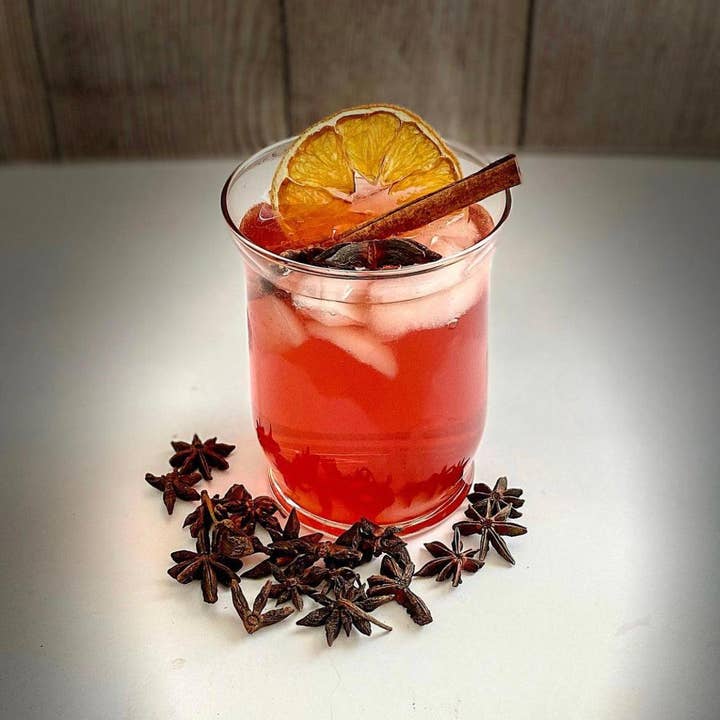 Cocktail Garnish Co. - Wholesale Dried/Dehydrated Fruit - Dehydrated Orange Garnish, 3oz (30+ Slices)5