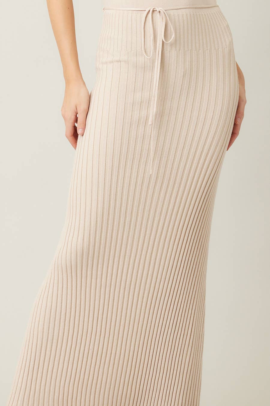 ILLA ILLA - Wholesale Dress - Women's - Knit Pleat Maxi Dress 7