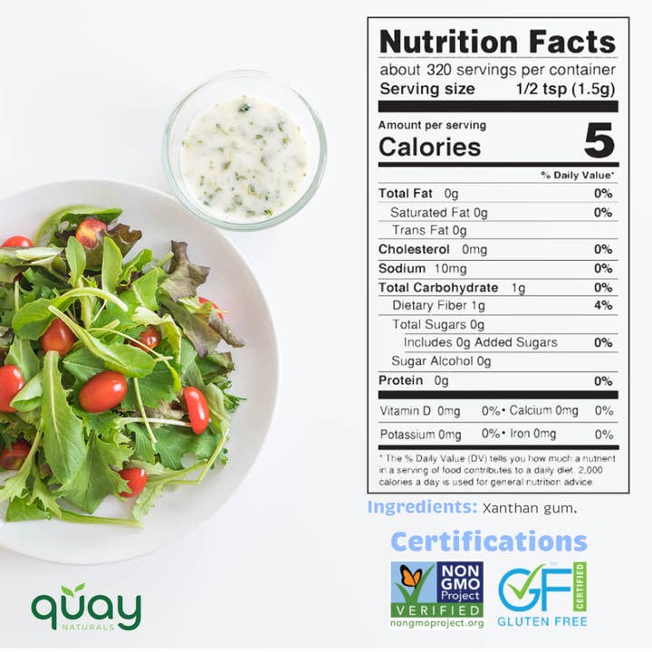 Quay Naturals - Venta al por mayor Proteínas y superalimentos en polvo - Goma xantana3