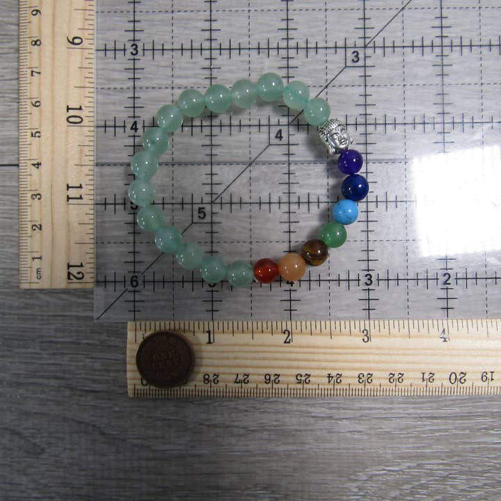 Keystone Crystals - Wholesale Beaded bracelet - Gemstone Chakra Healing Bracelets 8mm - Wholesale8