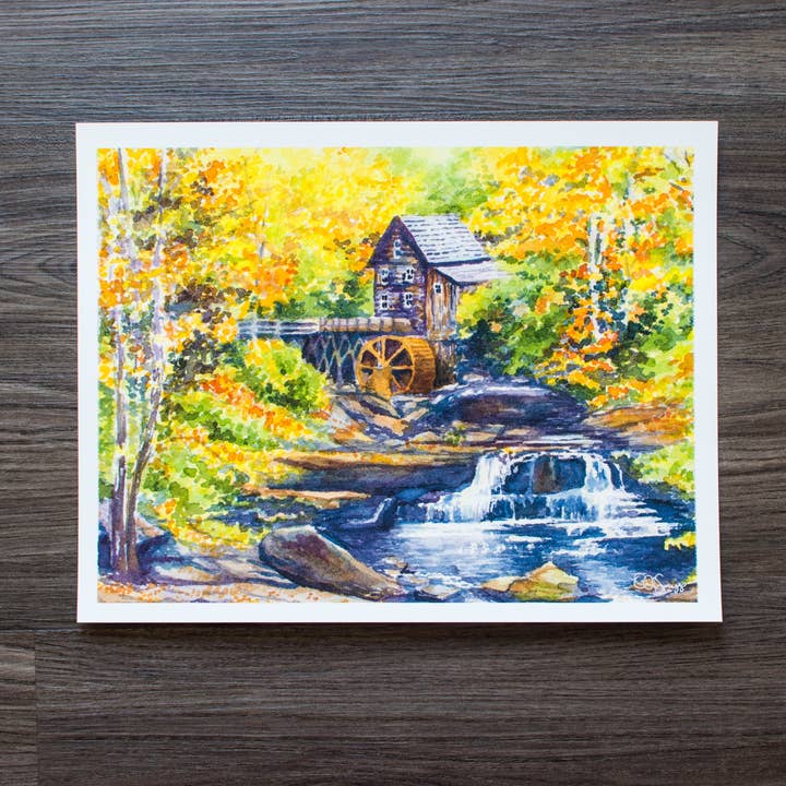 Babcock State Park, WV Print and other Purchase Wholesale parkettgolv. Free Returns & Net 60 Terms on Faire trending on Faire.