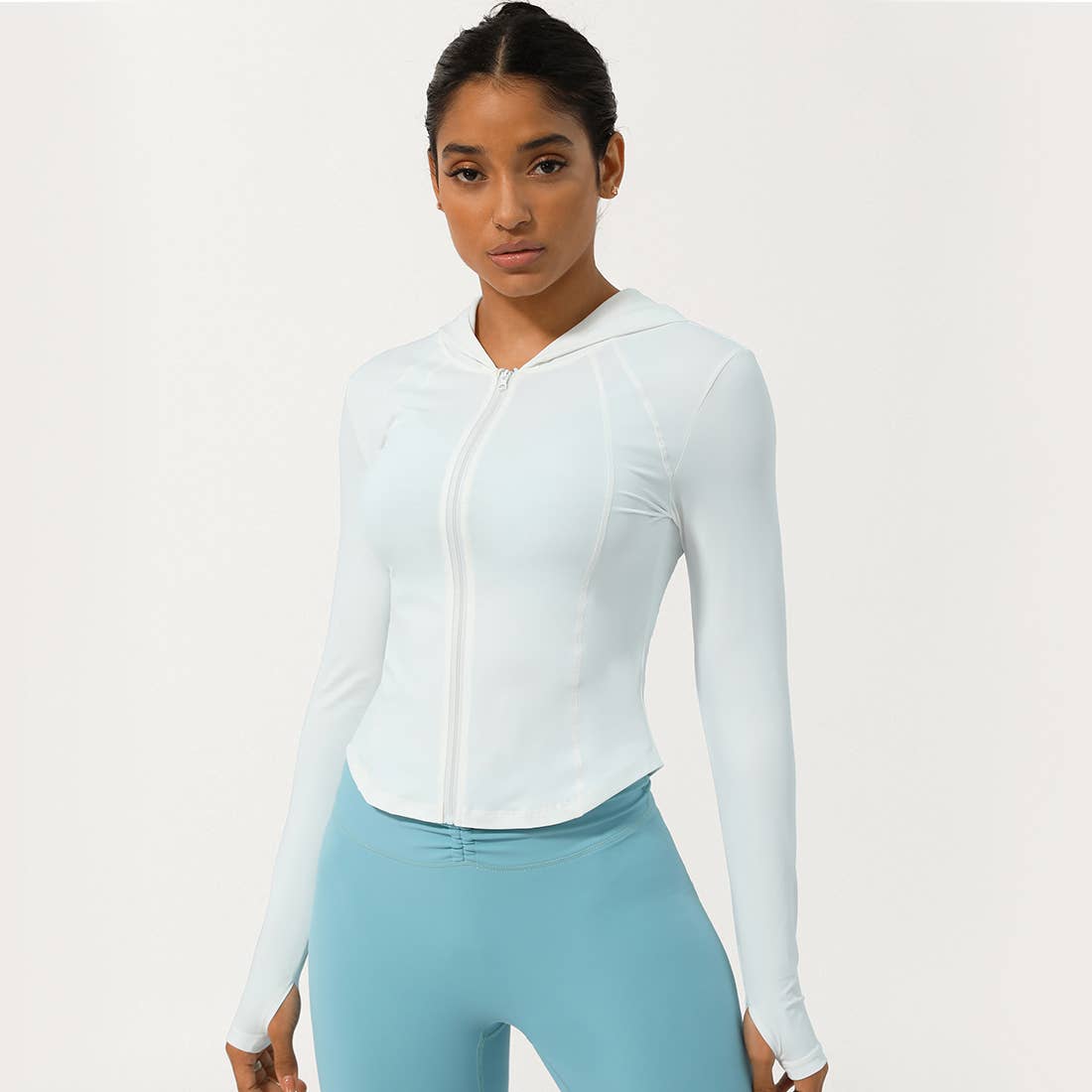 Sodalemon - Wholesale Athletic Jacket - Women's - Women Sun Protection Breathable Hooded Sports Jacket2