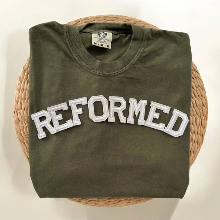 REFORMED Comfort Colors Kurzarmshirt, Pilates-Shirts für den Großhandel von Threads And Needles, INC.