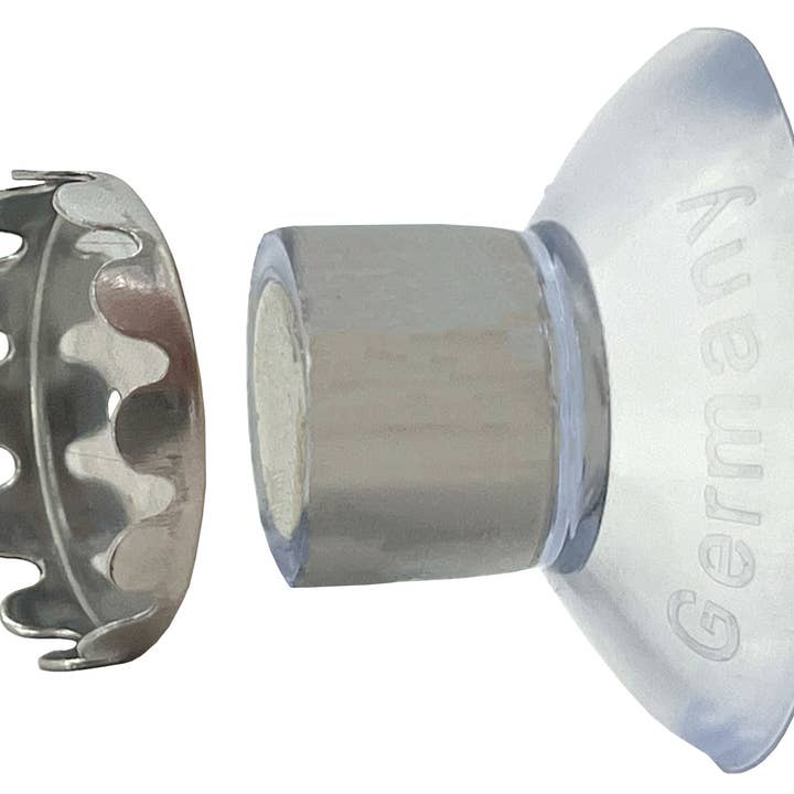 Groovy Goods – Engroshandel Sæbepose – Magnetisk sæbeholder med sugekop, 100% MADE IN GERMANY