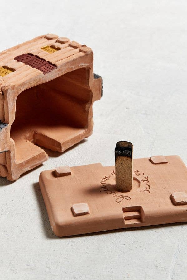 DW91 LLC - Vente Porte-encens - West - Cabine de brûleur d'encens à refoulement en bois2