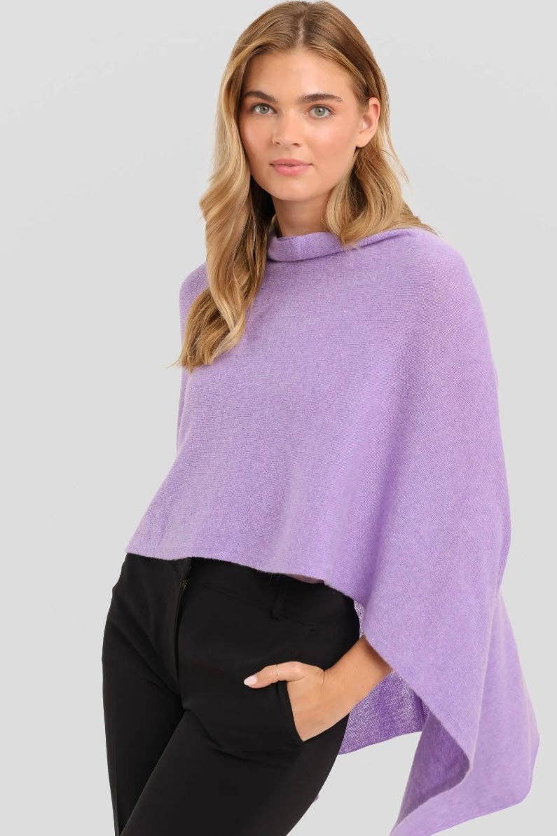 NIBI MTK - Wholesale Poncho - Women's - Alashan Cashmere Draped Dress Topper4