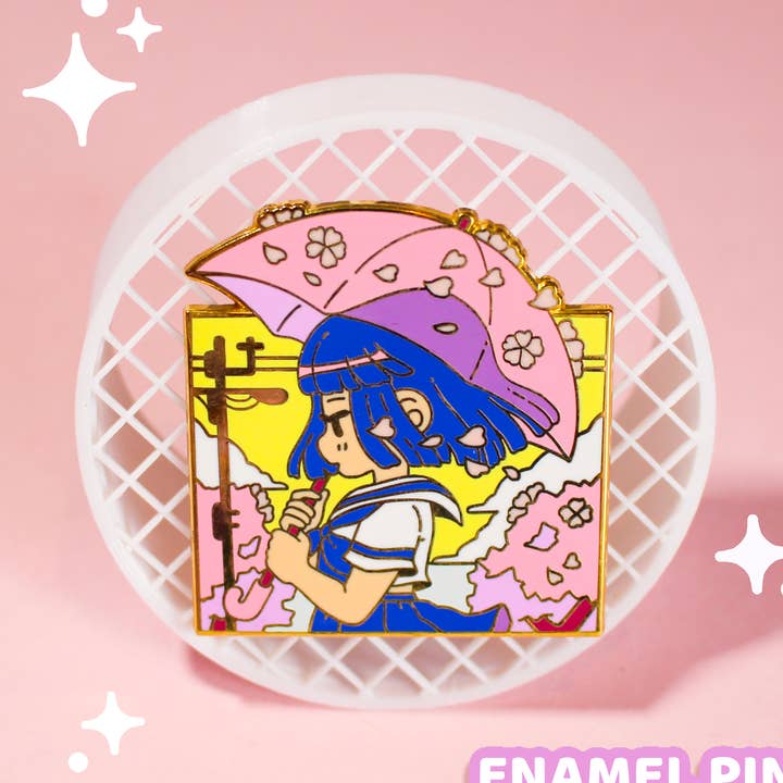 Sakura Pin for wholesale by MOSHI MELON