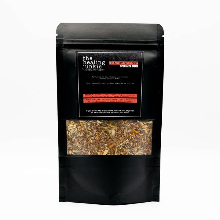 Healthy Glucose Chai for wholesale by The Healing Junkie Herbal Apothecary
