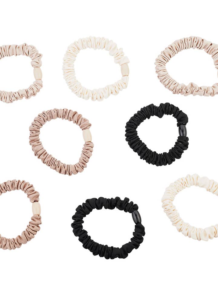 NUDES SATIN SCRUNCHIES ELASTIC for wholesale by limlim