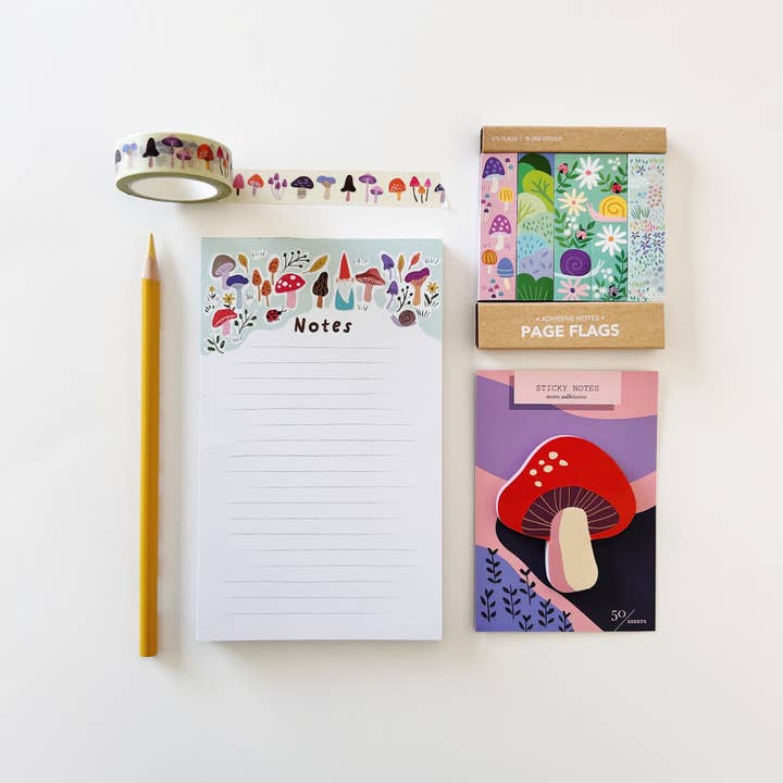 Girl of All Work - Wholesale Washi Tape - Mushrooms Washi Tape