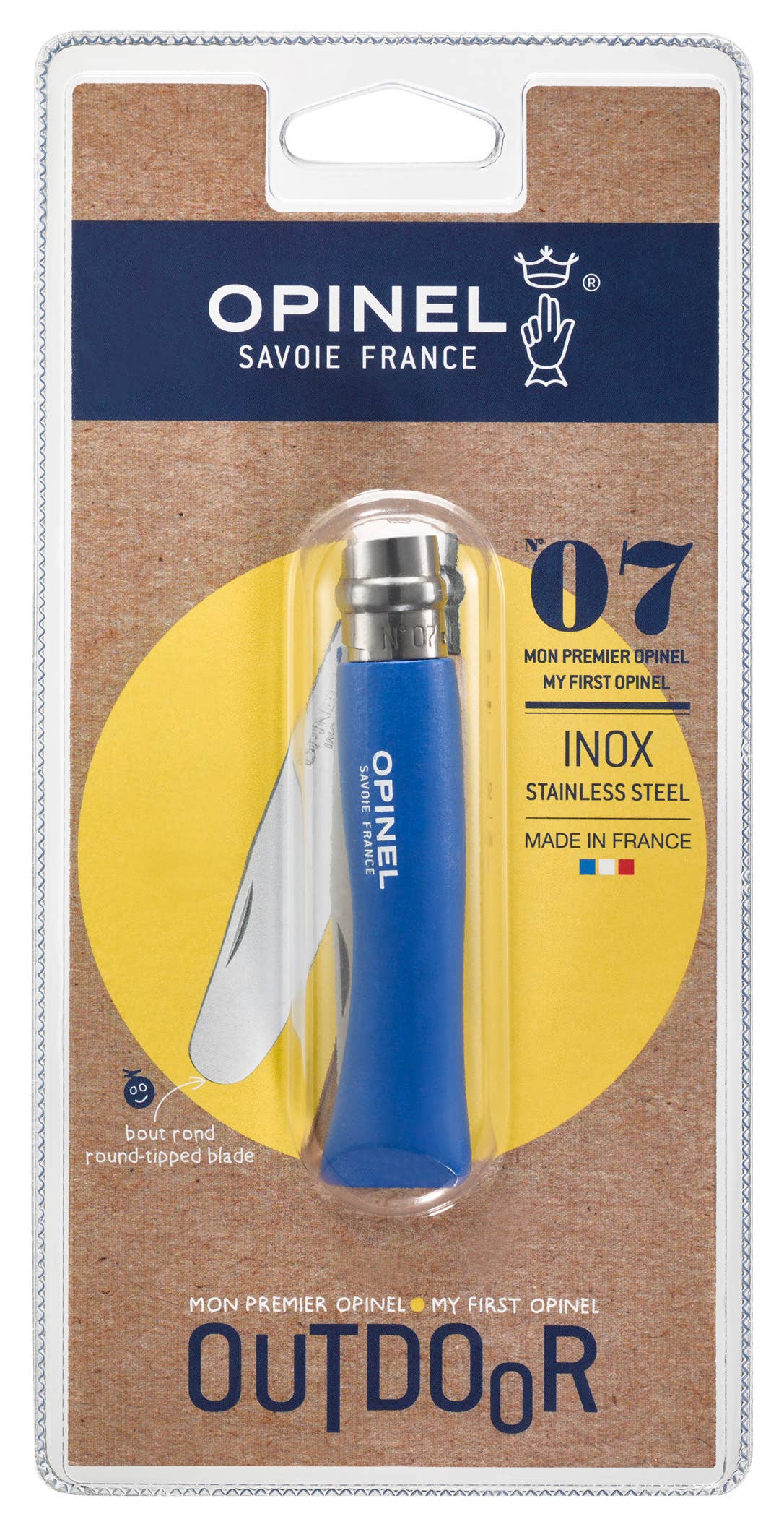 Opinel - Wholesale Pocket Knife/Holder - No.07 My First Opinel Folding Knives2