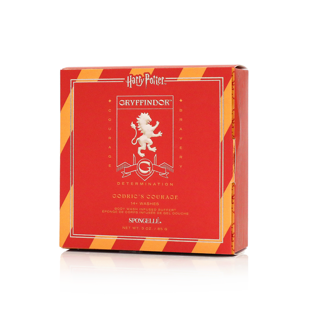 Spongellé | Valentines Day Gifts | Easter Gifts - Wholesale Bath Pouf/Sponge - Gryffindor™ Godric's Courage Buffer Harry Potter™ Collection2