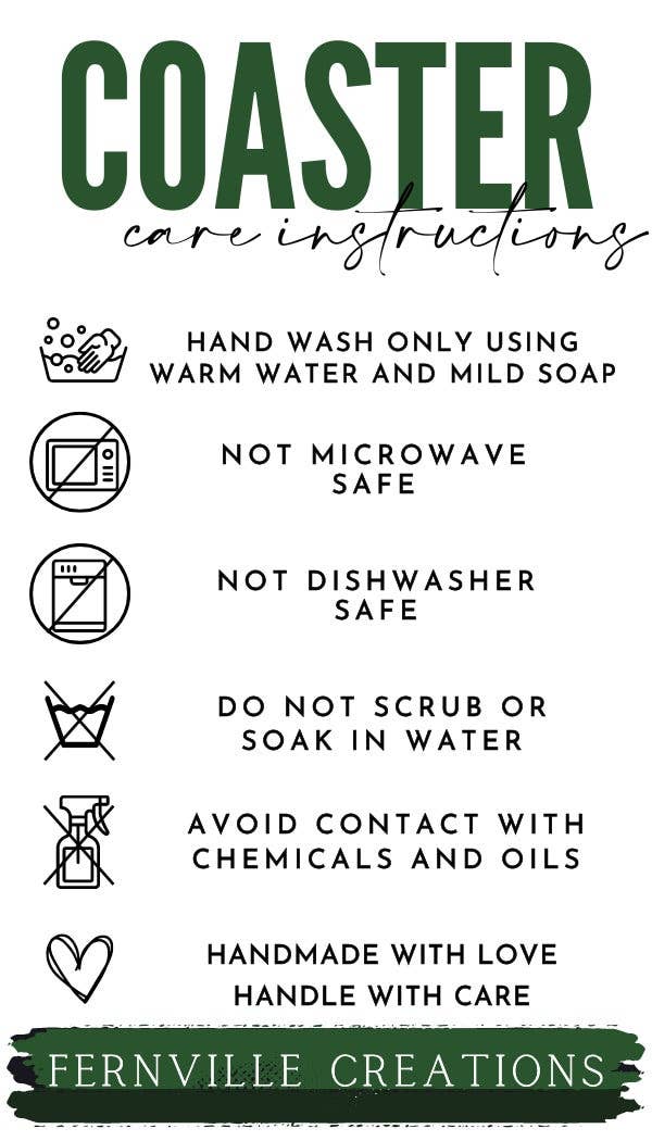 Fernville Creations - Wholesale Coasters - Stained Glass Koi & Goldfish Ceramic Coasters for Home Decor12