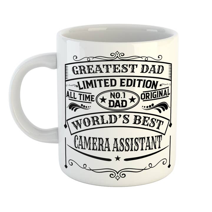 Greatest Dad Best Camera Assistant Mug for wholesale by Just The Shirt