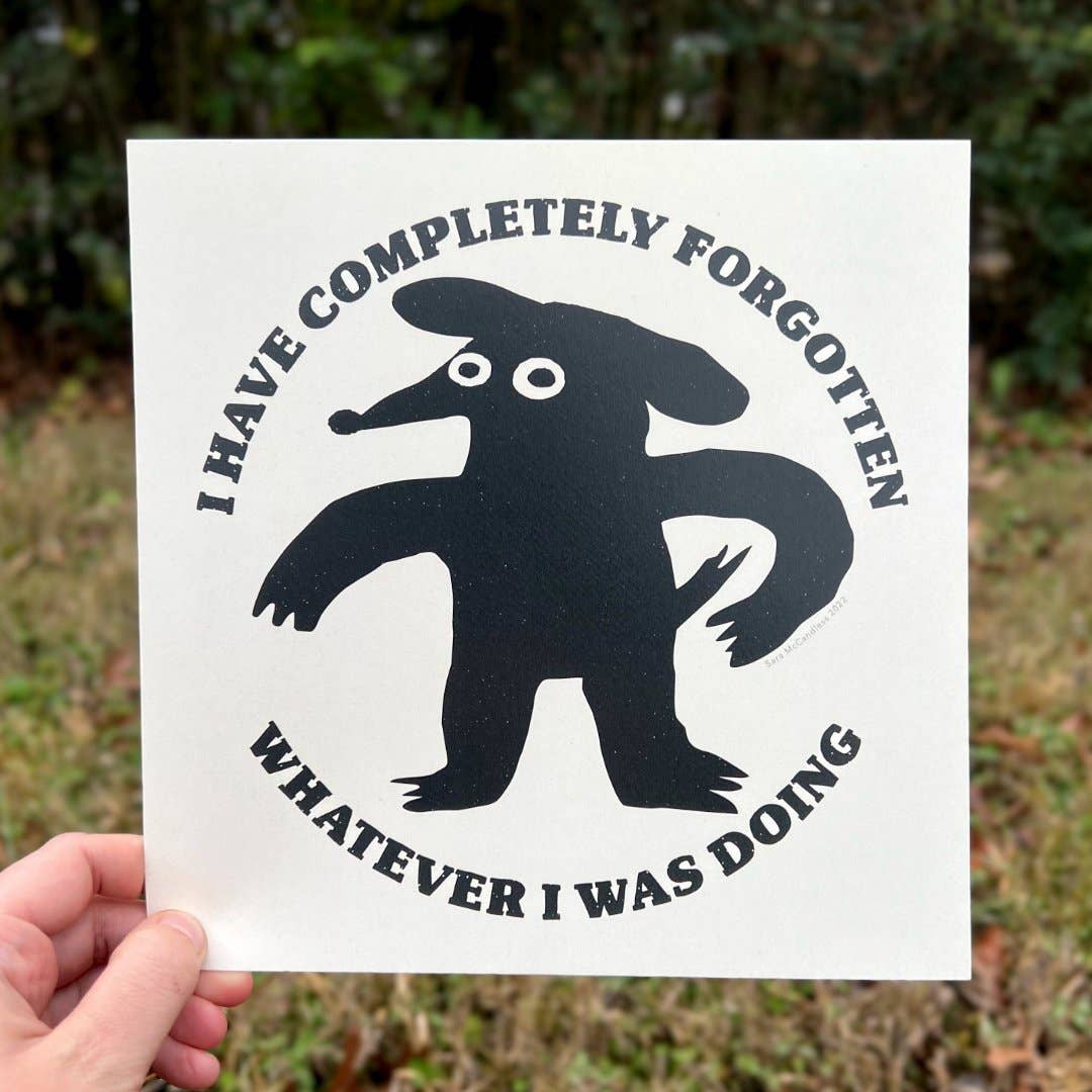 Sara McCandless Illustration - Wholesale Art Print - Completely Forgotten Print1