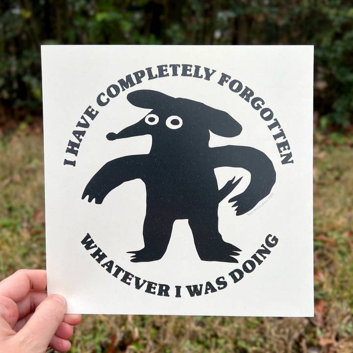 Sara McCandless Illustration - Wholesale Art Print - Completely Forgotten Print1