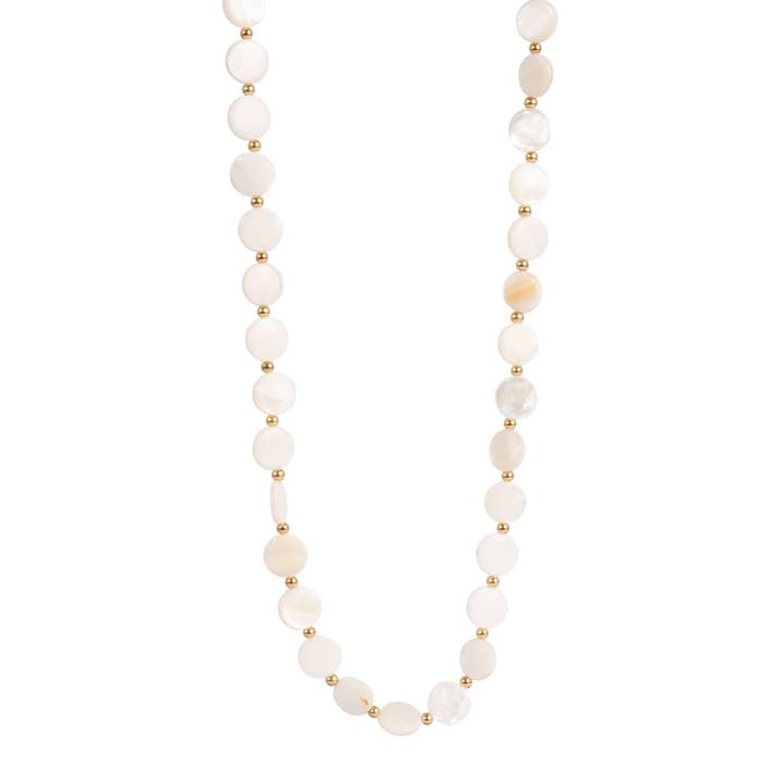 Sandy strand muslingehalskæde for engroshandel hos A&C Oslo