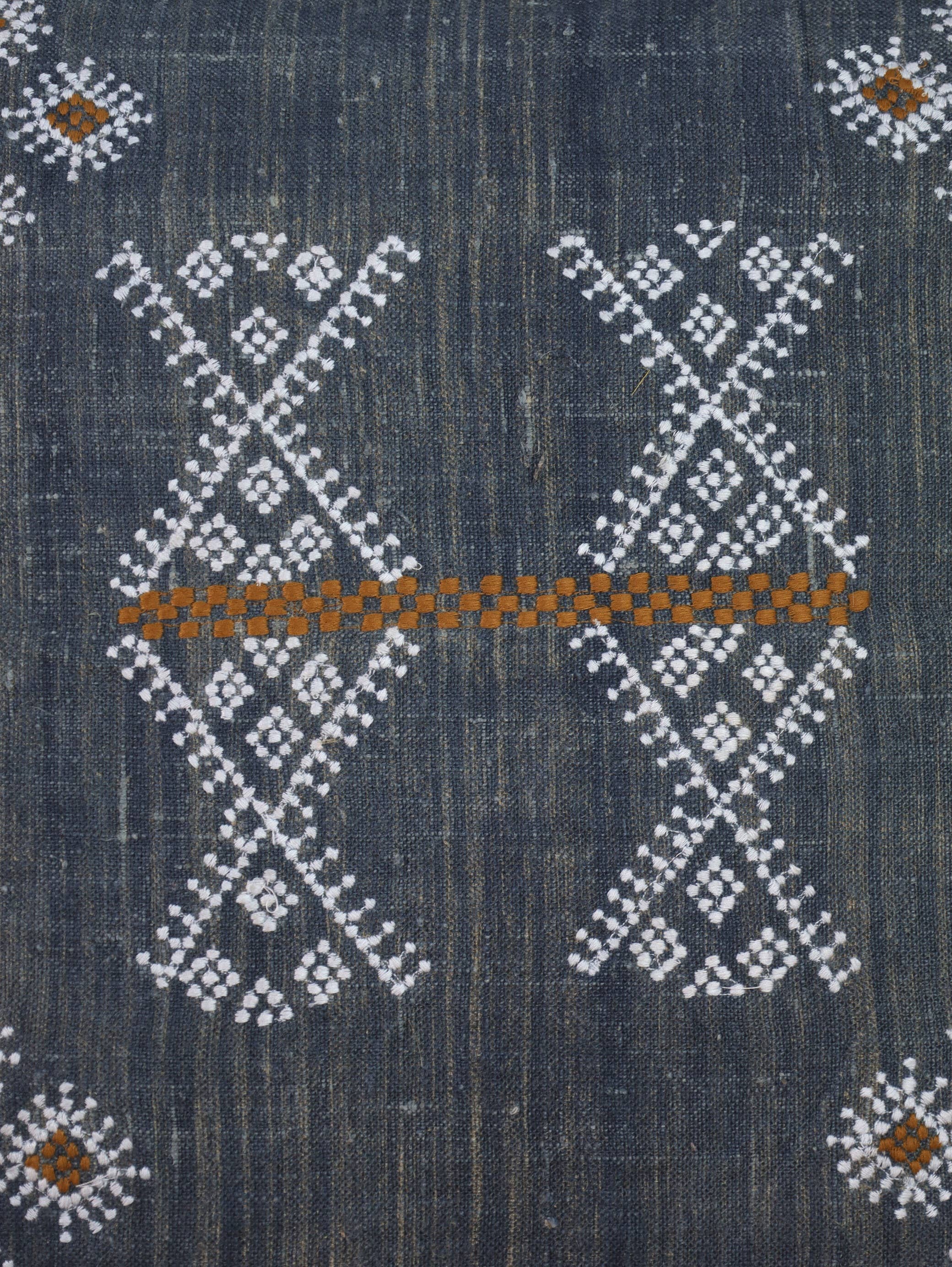 Eyda Homes - Wholesale Throw Pillow Cover - Boho Embroidered 20X20 Inches Linen Pillow Cover6