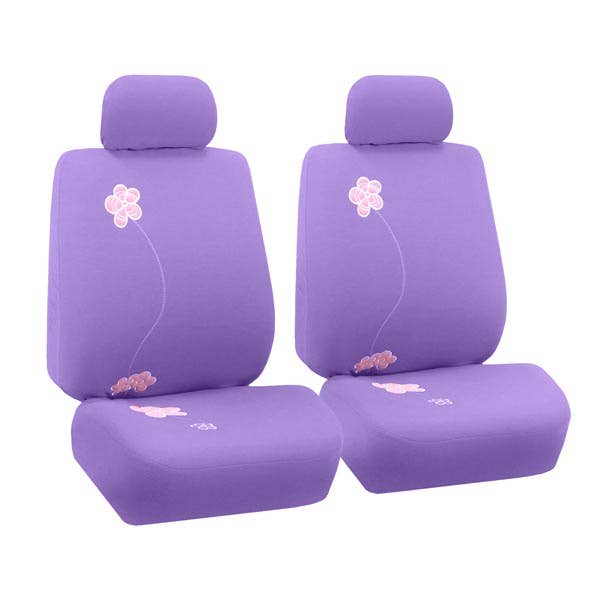 Capas de Assento Florais - Conjunto Frontal Roxo por atacado de FH GROUP